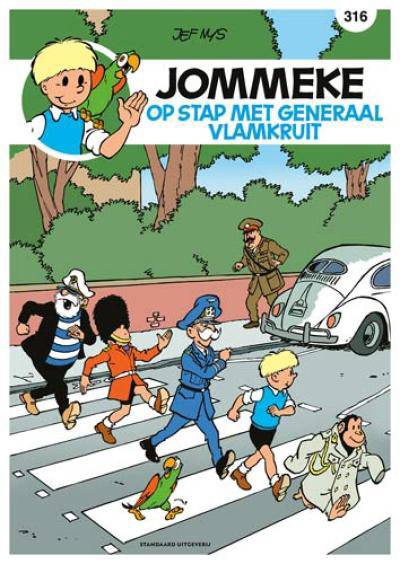 Jommeke 316. Op Stap met Generaal&nbsp;Vlamkruit