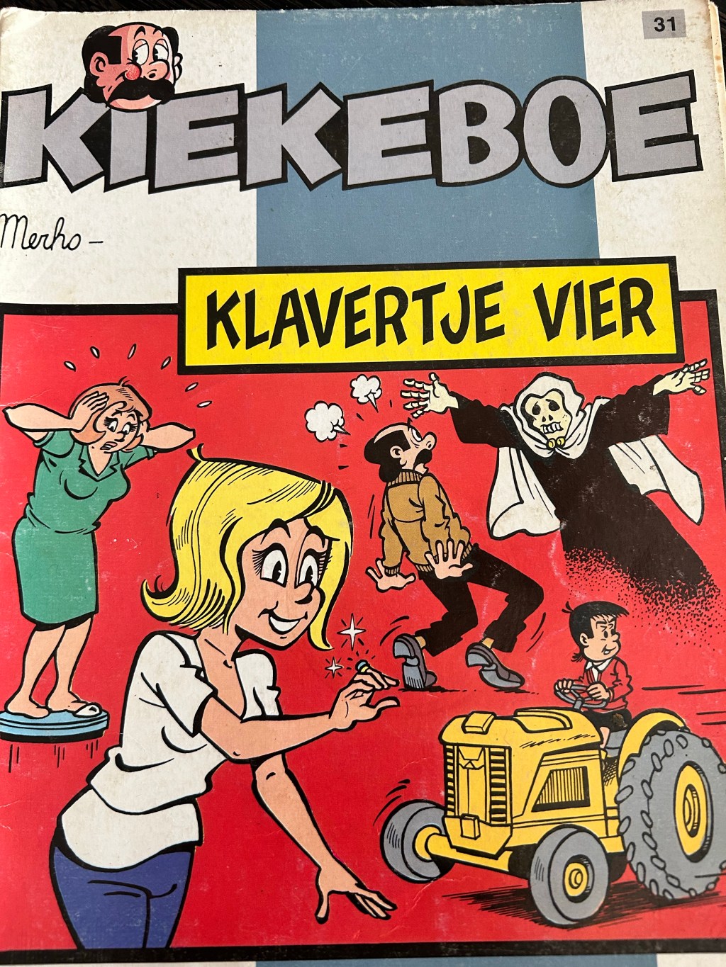De Kiekeboes 31. Klavertje&nbsp;Vier