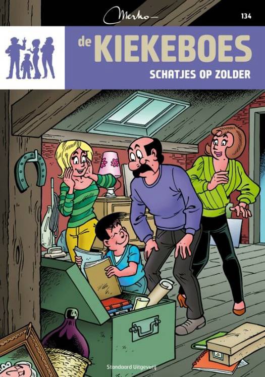 De Kiekeboes 134. Schatjes op&nbsp;zolder