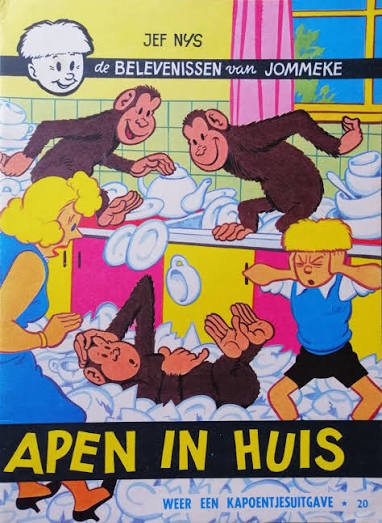 Jommeke 20. Apen in&nbsp;huis