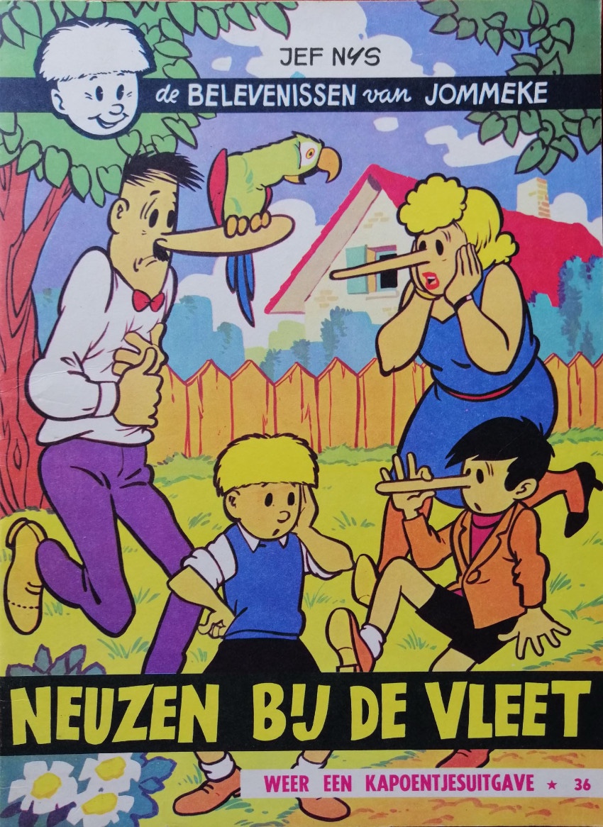 Jommeke 36. Neuzen bij de&nbsp;Vleet