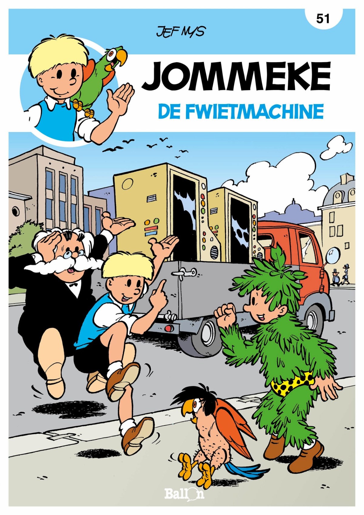 Jommeke 51. De&nbsp;fwietmachine